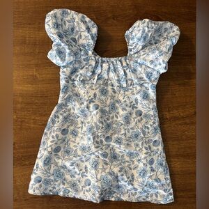 Floral Puff Sleeve Dress